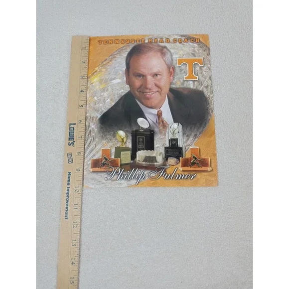 Phillip Fulmer Tennessee Vols 8x10 Photo Coach Trophy Display UT Football - Picture 5 of 5